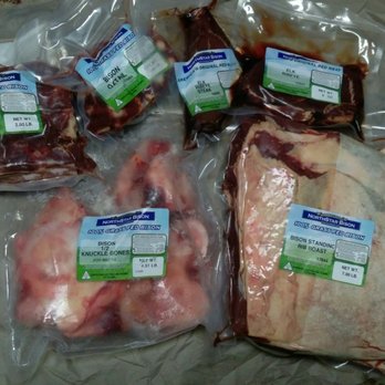 Northstar Bison - My bison meat order. - Meat Shops Near Me - Cameron, Wisconsin