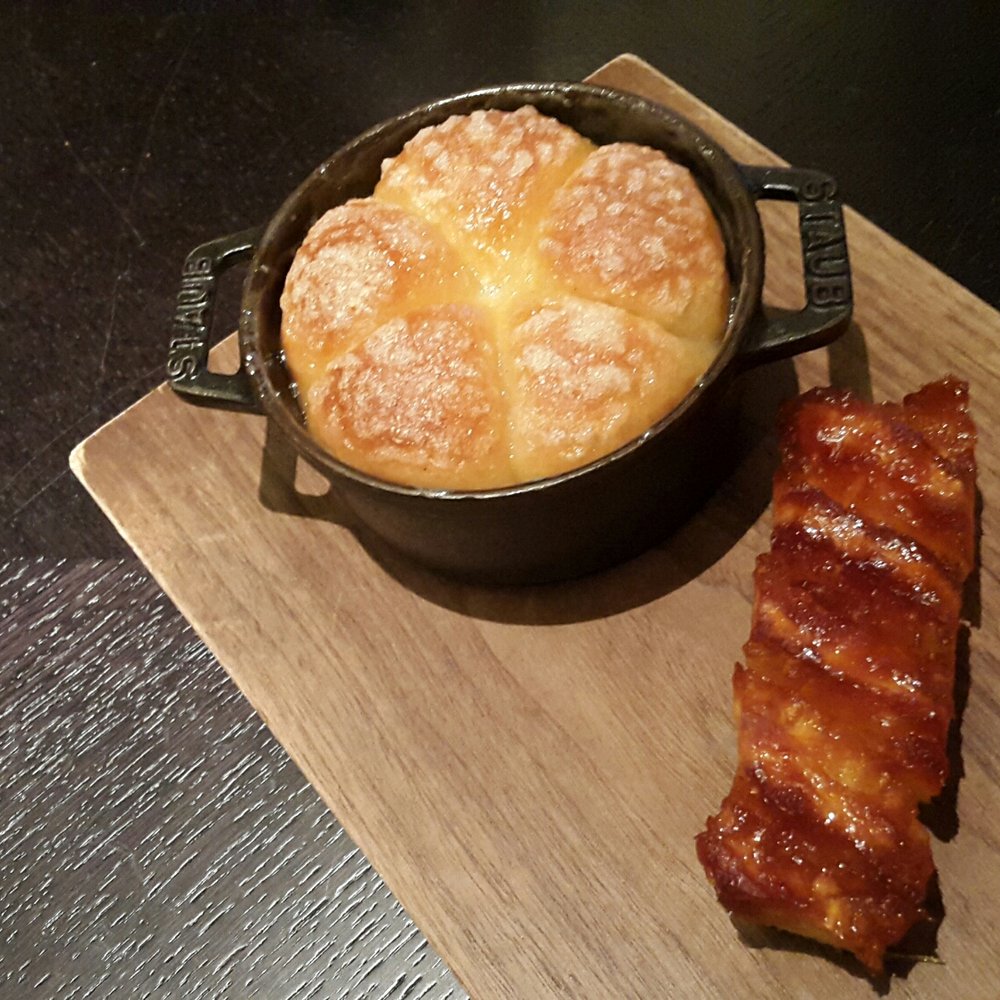 Dinner by Heston Blumenthal - Tipsy cake. Gorgeous. - British Near Me - London, XGL Dinner by Heston Blumenthal - Tipsy cake. Gorgeous. - British Near Me - London, XGL
