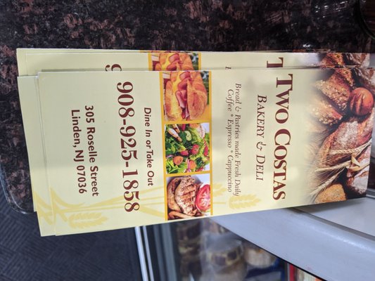 Menu photo 5 Two Costas Bakery & Deli Linden, NJ Menu photo 5 Two Costas Bakery & Deli Linden, NJ