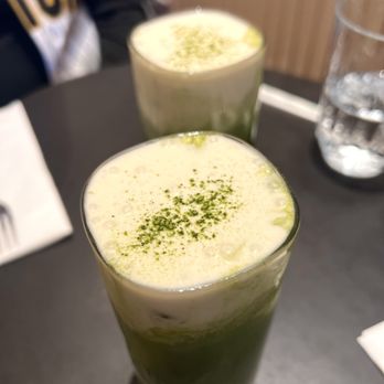 Ohiru Cafe - Miso Maple Cold Foam Matcha Latte - Breakfast & Brunch Near Me - Toronto, Ontario