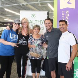 Anytime Fitness - Prize winners at Grand Opening in April 2019