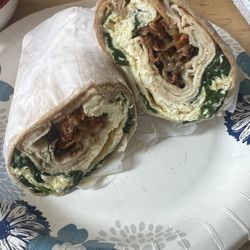 The Crazy Bagel - Egg white wrap - custom