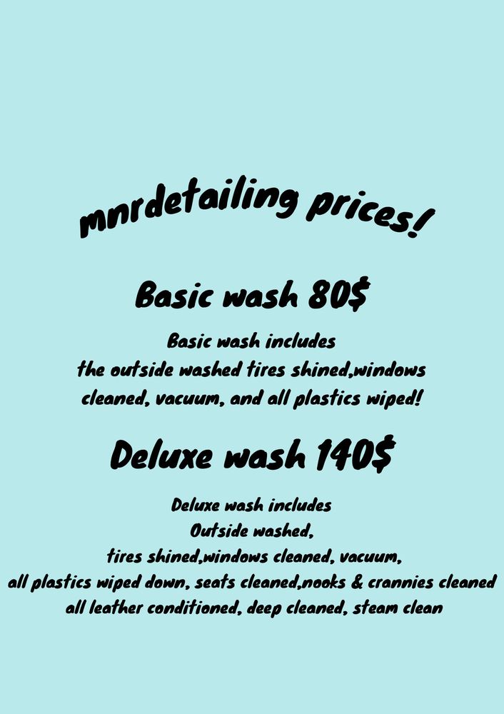 MNRDETAILING Haslet, Texas Car Wash Phone Number Yelp