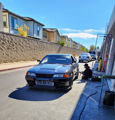 Photo of Onsite Wheels - Garden Grove, CA, US. Son working on a customers car