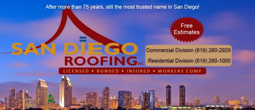 Slide of San Diego Roofing