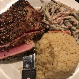 Everything crusted tuna special Everything crusted tuna special