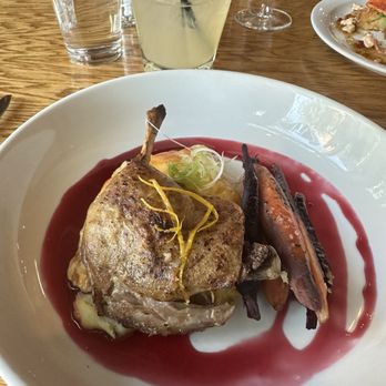 Gander & Ryegrass - duck with a fabulous huckleberry sauce - Italian Near Me - Spokane, Washington