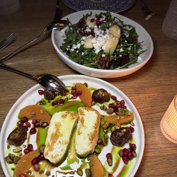 Zaytinya - Grilled Halloumi + beet salad - Greek Near Me - Culver City, California