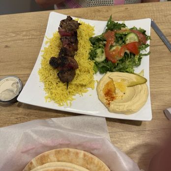 Princess Pita - #6 Steak Kabab Entree - Mediterranean Near Me - Phoenix, Arizona Princess Pita - #6 Steak Kabab Entree - Mediterranean Near Me - Phoenix, Arizona
