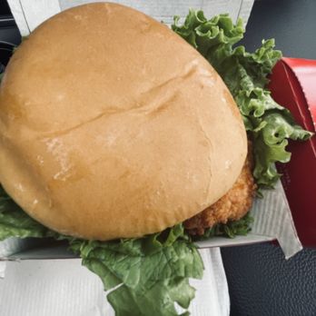 Chick-fil-A - ows a chicken sandwich on a roll - Fast Food Near Me - Grand Junction, Colorado
