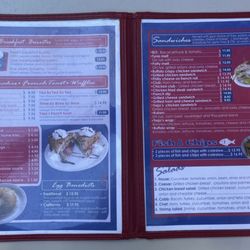 Menu (2/3) as of 10/13/24