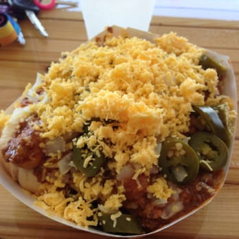 Coney Island - Coney with chili, cheese, onions, and jalepeno! - Hot Dogs Near Me - Stillwater, Oklahoma Coney Island - Coney with chili, cheese, onions, and jalepeno! - Hot Dogs Near Me - Stillwater, Oklahoma