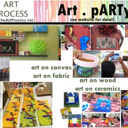 Art Process - Art.Y Party!
Paint parties in studio environment. Private settings, you do not share space with anyone else during party time!