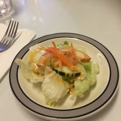 Refreshing small salad to begin the meal :)