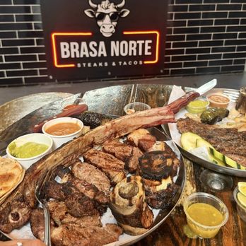 Brasa Norte - at BRASA NORTE STEAKS & TACOS . Delicious TOMAHAWK & RIBEYE - Steakhouses Near Me - National City, California Brasa Norte - at BRASA NORTE STEAKS & TACOS . Delicious TOMAHAWK & RIBEYE - Steakhouses Near Me - National City, California