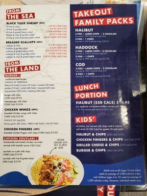Menu photo 5 Halibut House Fish and Chips Markham, ON