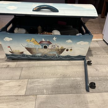 Pacific Moving Services - Broken toy chest - Movers Near Me - Carmichael, California