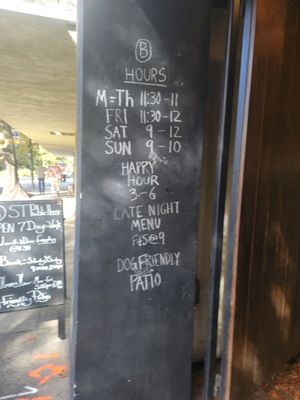 Menu photo 4 B Street Public House Chico, CA Menu photo 4 B Street Public House Chico, CA