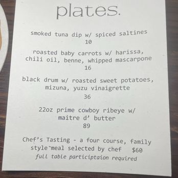 Plates Restaurant & Bar - 11/27/24 - Specials Menu - Seafood Near Me - New Orleans, Louisiana Plates Restaurant & Bar - 11/27/24 - Specials Menu - Seafood Near Me - New Orleans, Louisiana