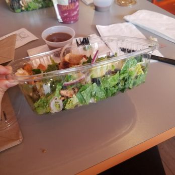 The Healthy Kitchen - Half eaten spring mix salad. Was filled to the top - Salad Near Me - Bronx, New York The Healthy Kitchen - Half eaten spring mix salad. Was filled to the top - Salad Near Me - Bronx, New York