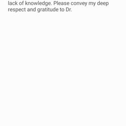 Schwartz Harmon - Text from my friend days after referring her to Dr Schwartz