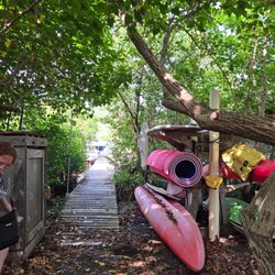 Culebrita Beach - The entrance to his Dock, so if your taken there by him or anyone RUN!