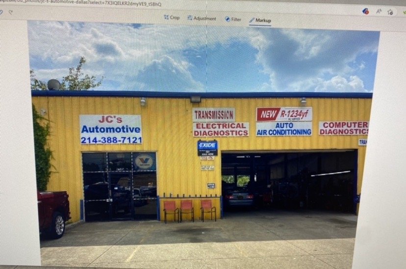 JC’S AUTOMOTIVE Updated August 2024 4105 S Buckner Blvd, Dallas
