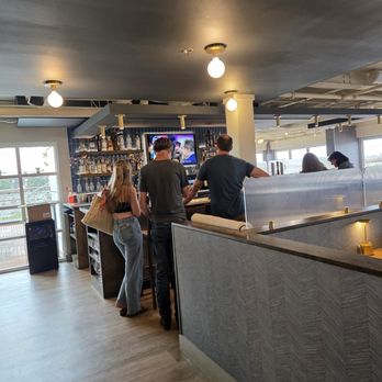Six & Sky Rooftop Grille - The Bar of the restaurant is always full. - Steakhouses Near Me - Roanoke, Virginia