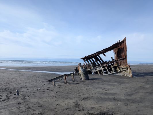 Wreck of the Peter Iredale by null