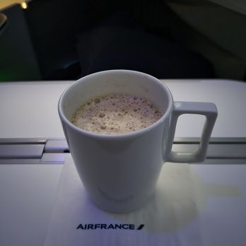 Air France - Cappuccino, Business Class, April 2023 - Airlines Near Me - Le Bourget, 93