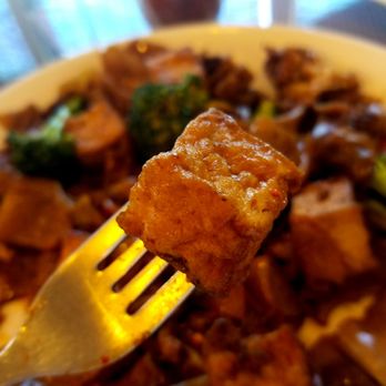 Moo Dang - Big chunks of fried tofu, yesss! - Thai Near Me - Reno, Nevada Moo Dang - Big chunks of fried tofu, yesss! - Thai Near Me - Reno, Nevada