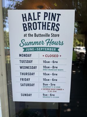 Menu photo 1 Historic Butteville Store Aurora, OR