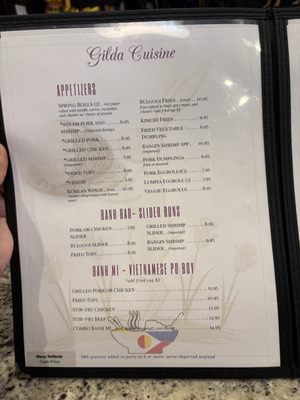 Menu photo 2 Gilda Cuisine New Orleans, LA