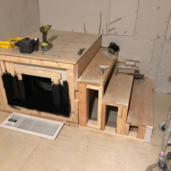 King Of Sheetrock - Sturdy stairs and landing with heater duct work too. - Drywall Installation & Repair Near Me