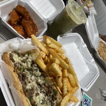 92 GO - #14 Philly W 5pc wings - Bubble Tea Near Me - Florence, South Carolina 92 GO - #14 Philly W 5pc wings - Bubble Tea Near Me - Florence, South Carolina