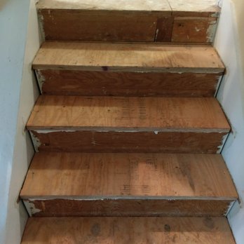Straight Edge Flooring - New plywood treads - Flooring Near Me Straight Edge Flooring - New plywood treads - Flooring Near Me