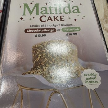 Treatz Edinburgh - Matilda Cake - Coffee & Tea Near Me - Edinburgh, EDH
