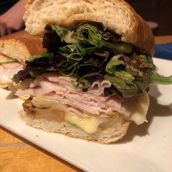 Van Gogh's Ear Cafe - turkey, apple, brie, and mixed greens - Cafes Near Me - Union, New Jersey