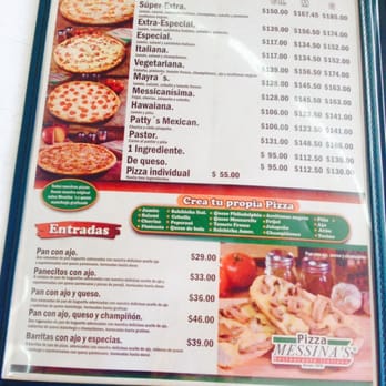 Pizza Messina's - El menú - Pizza Near Me - Mérida, YUC Pizza Messina's - El menú - Pizza Near Me - Mérida, YUC