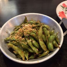 Garlic Edamame