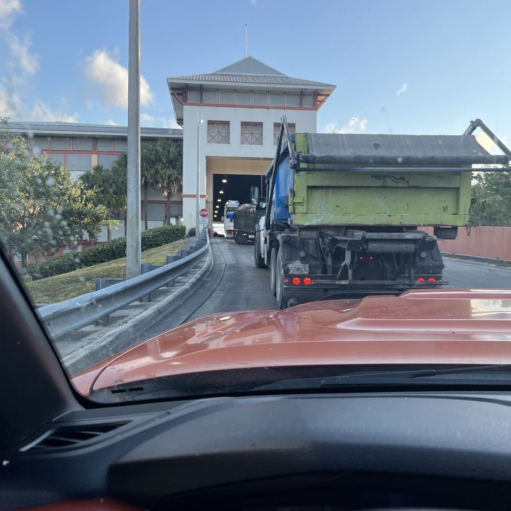 SWA Central County Transfer Station - Waiting in line... - Public Services & Government Near Me - Lantana, Florida SWA Central County Transfer Station - Waiting in line... - Public Services & Government Near Me - Lantana, Florida