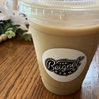 The Beignet Stand - Orange Blossom Latte - Desserts Near Me - San Antonio, Texas