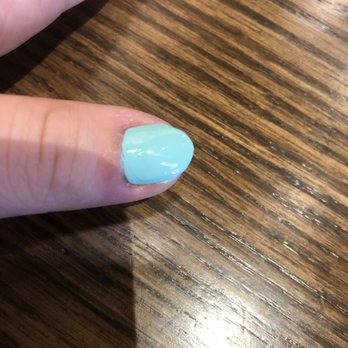 happy nail & spa - Top coat is not evenly applied to the nail - Nail Salons Near Me - Hershey, Pennsylvania happy nail & spa - Top coat is not evenly applied to the nail - Nail Salons Near Me - Hershey, Pennsylvania