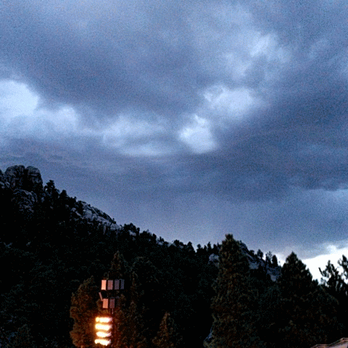 Mt. Rushmore - The lighting was so bad they cancelled the ceremony. - Landmarks & Historical Buildings Near Me - Keystone, South Dakota Mt. Rushmore - The lighting was so bad they cancelled the ceremony. - Landmarks & Historical Buildings Near Me - Keystone, South Dakota