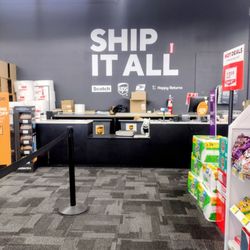 Staples - UPS drop off