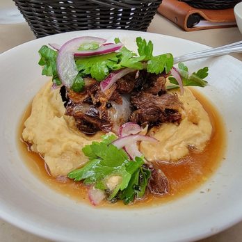 Aba - Crispy Short Rib Hummus* - Mediterranean Near Me - Austin, Texas