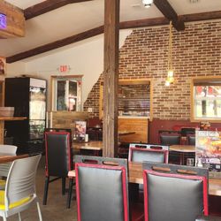 Mi Pueblo restaurant - Dining room is very quaint.