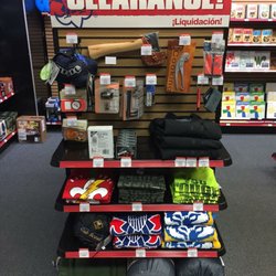 Gold Dust Scout Shop - Clearance rack inside the store