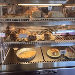 Pastry case Cheesecake and bread pudding (the two things I've had) are amazing Pastry case Cheesecake and bread pudding (the two things I've had) are amazing