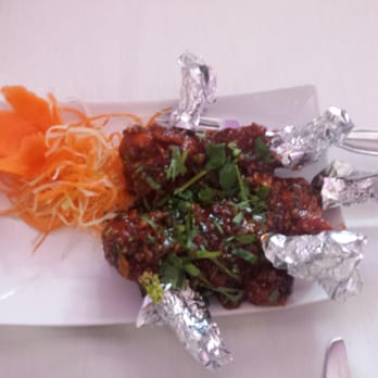 The Cotillion - Lollipop chicken (Drums of Heaven). These were excellent,  delicious,  beautiful and fairly priced. - Indian Near Me - Jericho, New York